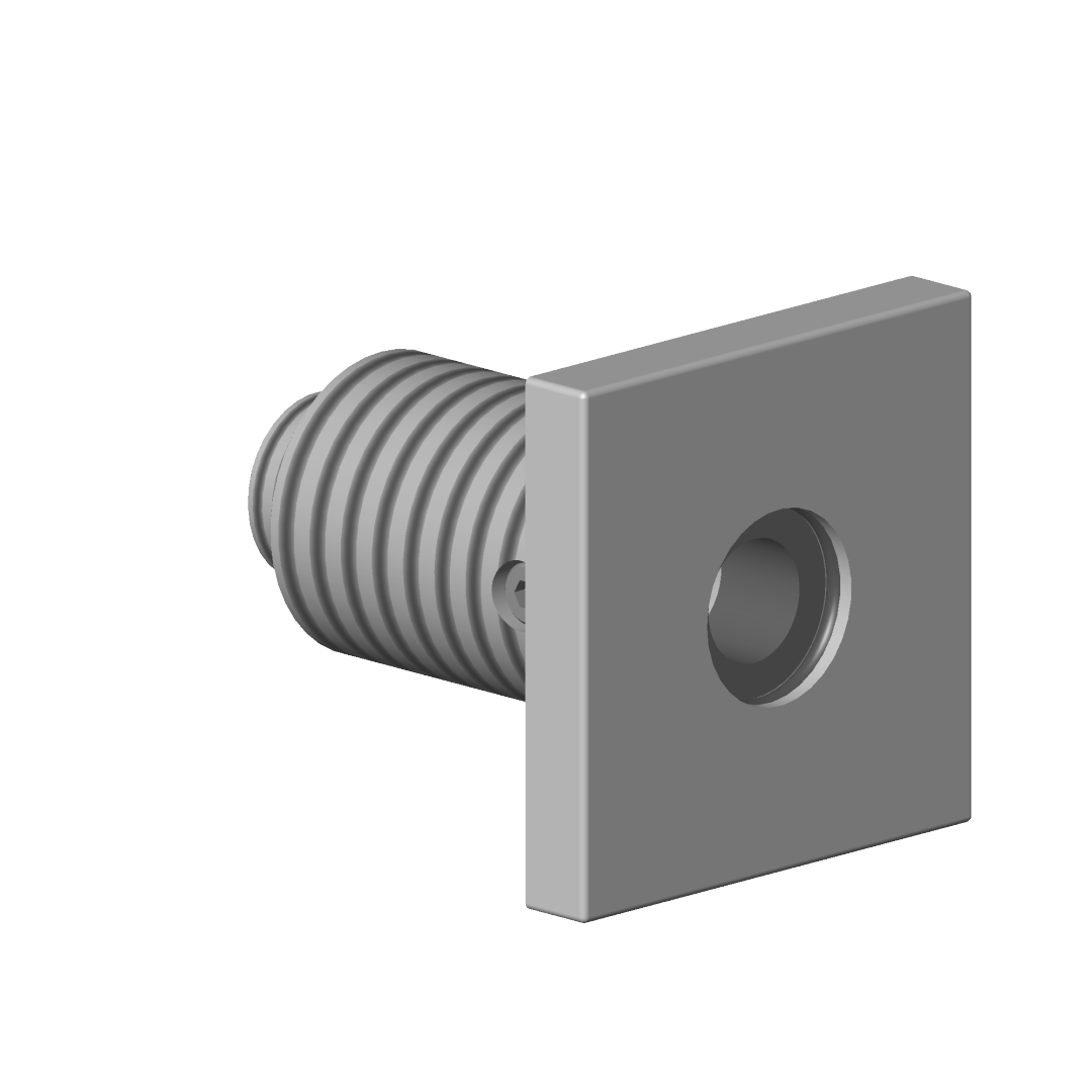 Dornbracht Abdeck. ERSATZTEILE 90276800500 60 x 60 x 72 mm Messing gebuerstet (23kt Gold) 90276800500-28