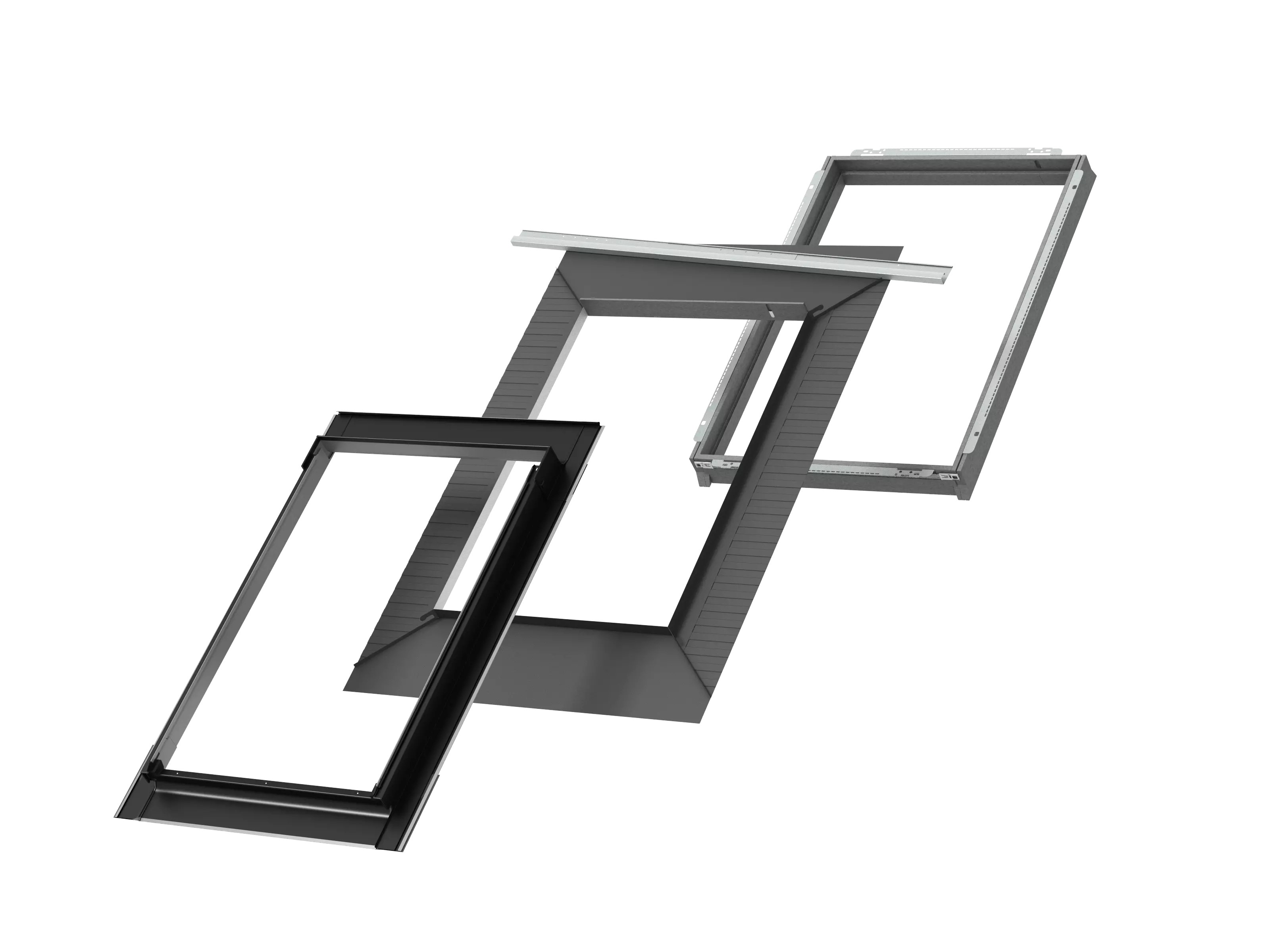 VELUX BIPV-Anschluss inkl. BDX u. BFX Standard, grau ODL SK10 250001 VELUX BIPV-Anschluss inkl. BDX u. BFX Standard, grau ODL SK10 250001