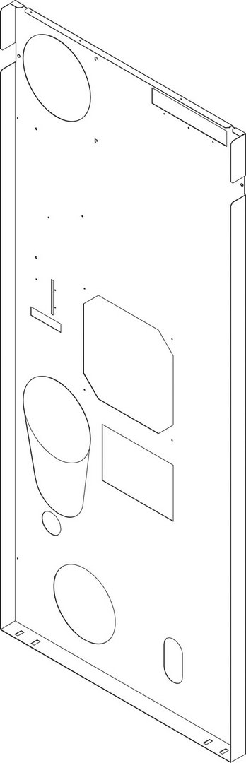 BOSCH Ersatzteil TTNR: 8738804942 Rueckwand CLA-1 200-300 (l) everp BOSCH Ersatzteil TTNR: 8738804942 Rueckwand CLA-1 200-300 (l) everp