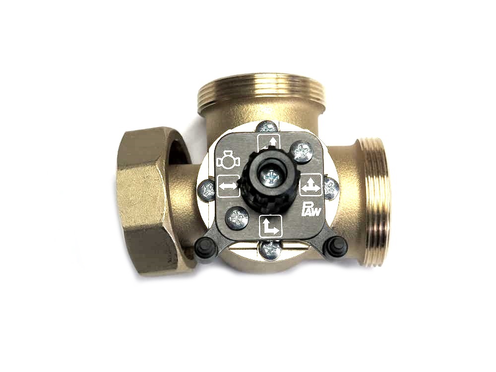 WINDHAGER Mischer 3-Wege DN32 zu SKRHM54 3-Wege-Mischer DN32 SKRHM54 012208