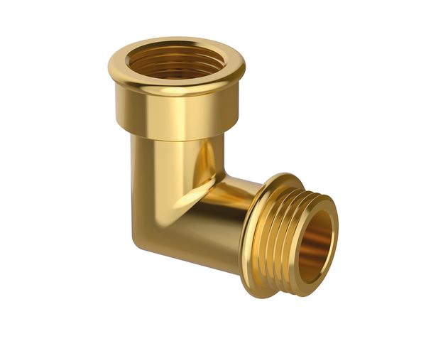 Flamco IG/AG Winkel 1/2" Messing, AG Flamcoachdichtend M43.66142MS Flamco IG/AG Winkel 1/2" Messing, AG Flamcoachdichtend M43.66142MS