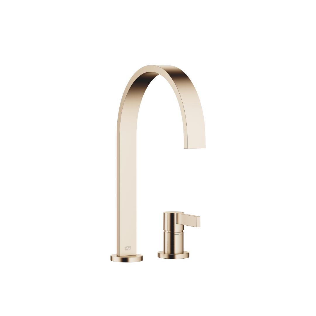 Dornbracht 2-Lochbatt. mit Einzelrosetten MEM 32815682 Champagne gebuerstet (22kt Gold) 32815682-46