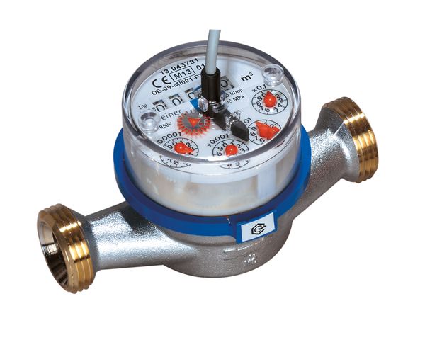 Flamco ETK-EAK Wasserzaehler Imp. Q3=4m3/h 100l/Imp, Kaltwasser, G1x130mm, blank M1275810B3 Flamco ETK-EAK Wasserzaehler Imp. Q3=4m3/h 100l/Imp, Kaltwasser, G1x130mm, blank M1275810B3