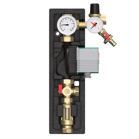 Flamco Einstrang Solarstation S 3/4", mit Wilo Yonos Para ST 15/7 PWM M45719.9WI Flamco Einstrang Solarstation S 3/4", mit Wilo Yonos Para ST 15/7 PWM M45719.9WI