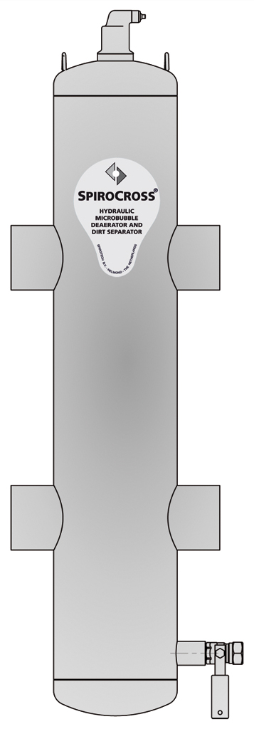 Spirotech Hydraulische Weiche SpiroCross DN 100 - Schweissst., 10 bar / 110 Grad XC100L Spirotech Hydraulische Weiche SpiroCross DN 100 - Schweissst., 10 bar / 110 Grad XC100L