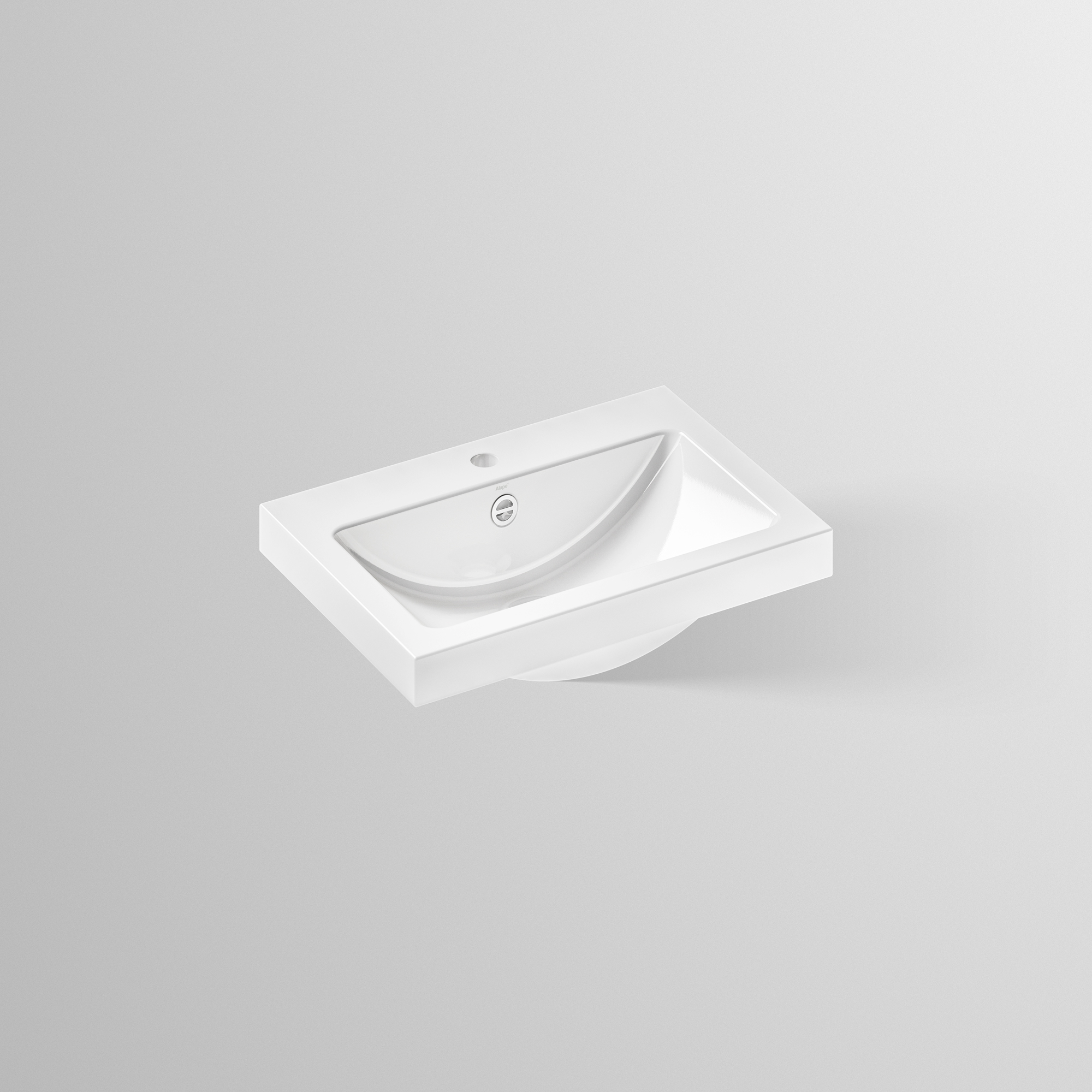 Alape Aufsatzbecken R585H.1 3202000 Weiss 3202000000 Alape Aufsatzbecken R585H.1 3202000 Weiss 3202000000