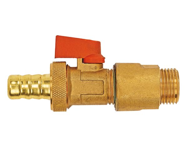 Flamco KFR-Sicherheits-Fuellhahn 1/2", mit Rueckschlagventil M65053MS