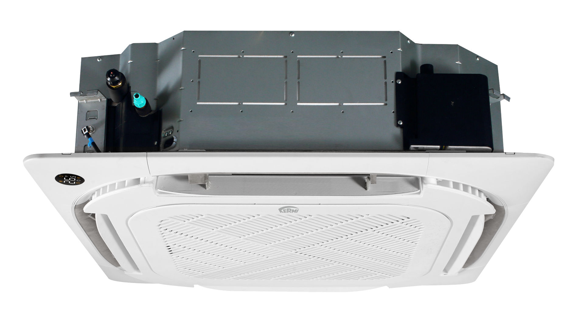 Kermi x-fresh indoor cassette L 105C 900 x 900 10,6 kW incl. Fernbed. 230V 6RIBO2A0105A01K