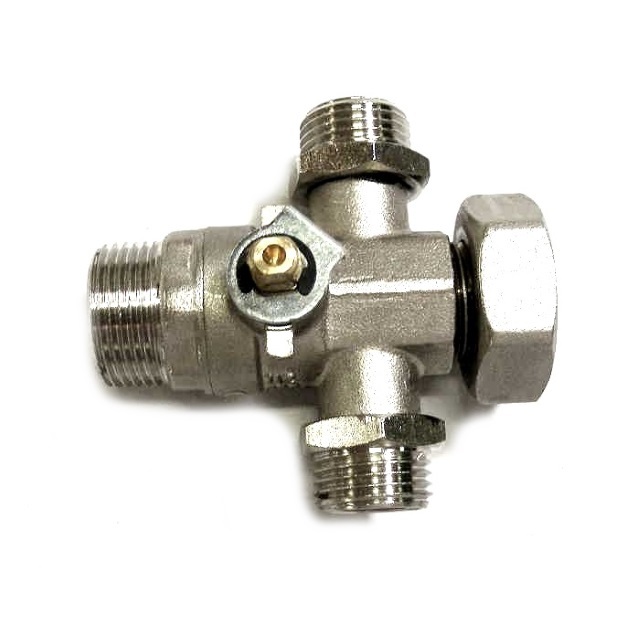 WINDHAGER ABSP.7/8"-AG3/4+1/2"XW Absperrung 7/8" ueberwurfm. auf 3/4"AG u. 013751