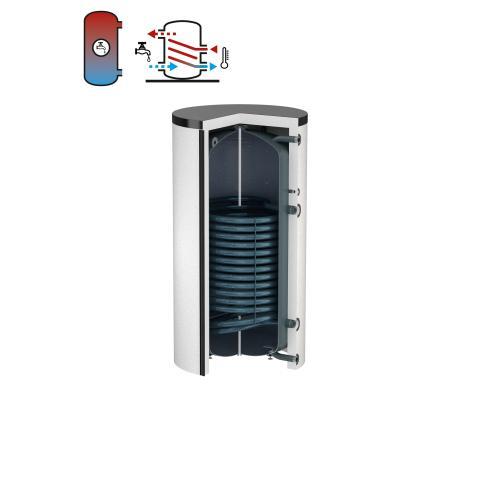 Flamco Standspeicher Flamcoextherm Duo 1500 L weiss emailliert, Vlies-Isolierung 19310