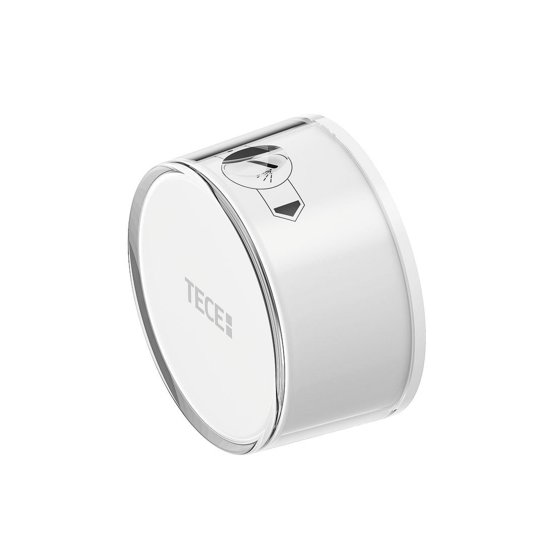 TECE-Dusch-WC Bedienknopf Wassermenge, Kunststoff weiss 9820362 TECE-Dusch-WC Bedienknopf Wassermenge, Kunststoff weiss 9820362