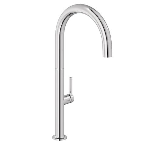 KLUDI AUREA Spueltisch-Einhandmischer seitl. Bedienung Chrom 558030575 KLUDI AUREA Spueltisch-Einhandmischer seitl. Bedienung Chrom 558030575