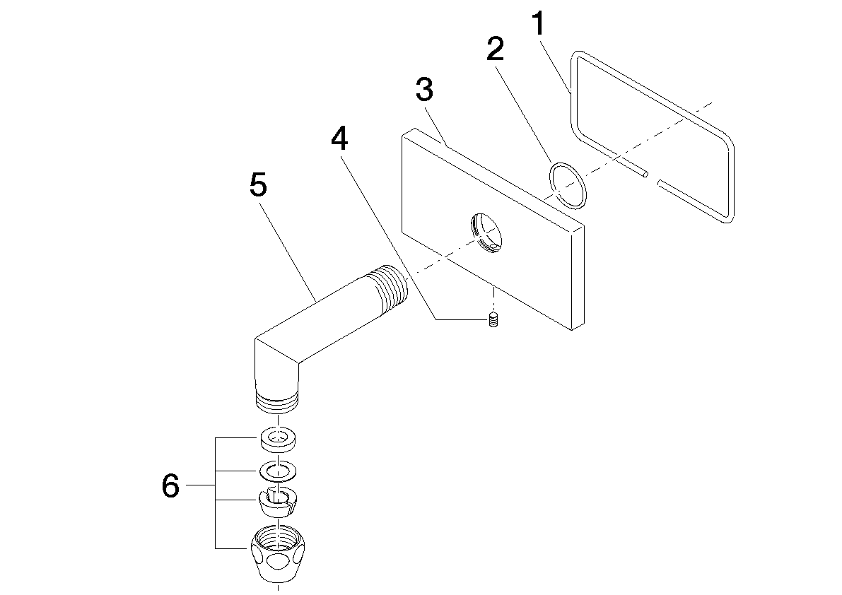 Dornbracht Abdeckplatte SERIENNEUTRAL 12700979 Chrom 12700979-00