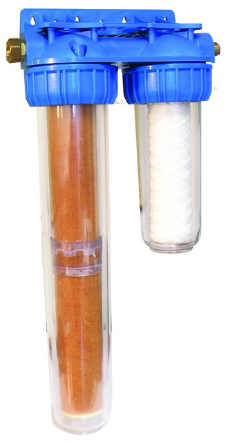 PNEUMATEX Enthaertungsarmatur m. Filter Refill 6000, Eingang G3/4, Ausgang G1/2 8133010