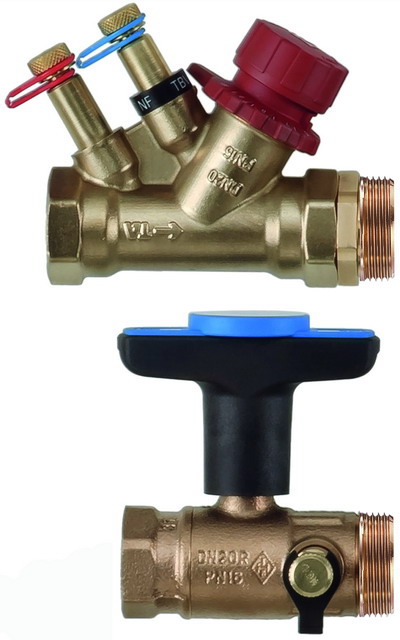 HEIMEIER Anschlussset fuer Dynacon STAD Vent. f. Vorlauf, Globo f. Ruecklauf 9339-02.800 HEIMEIER Anschlussset fuer Dynacon STAD Vent. f. Vorlauf, Globo f. Ruecklauf 9339-02.800