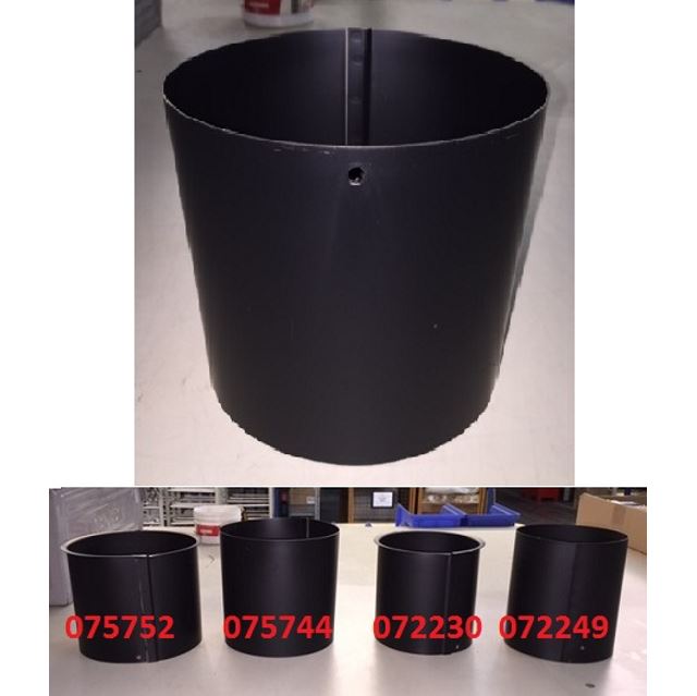 WINDHAGER ROHRSTUTZEN GR.LA. VEK220/VEP Abgasrohr (D=150mm L=150mm) KSL25, ZHL, 075744