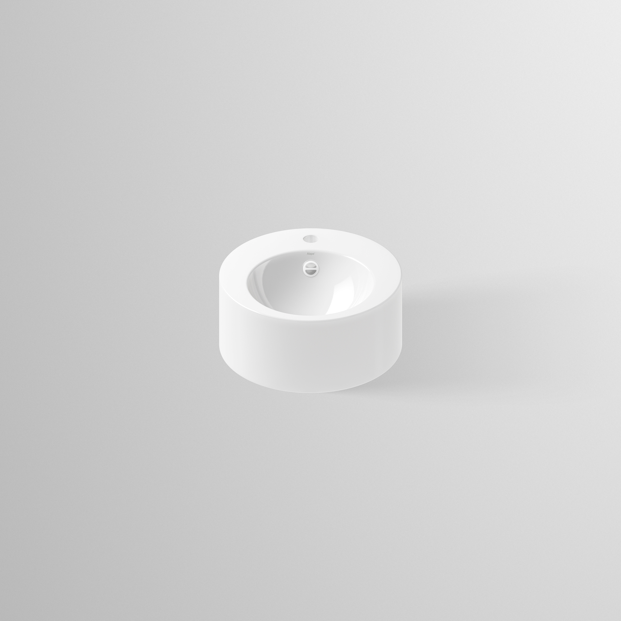 Alape Aufsatzbecken K400H.2 3004200 Weiss 3004200000