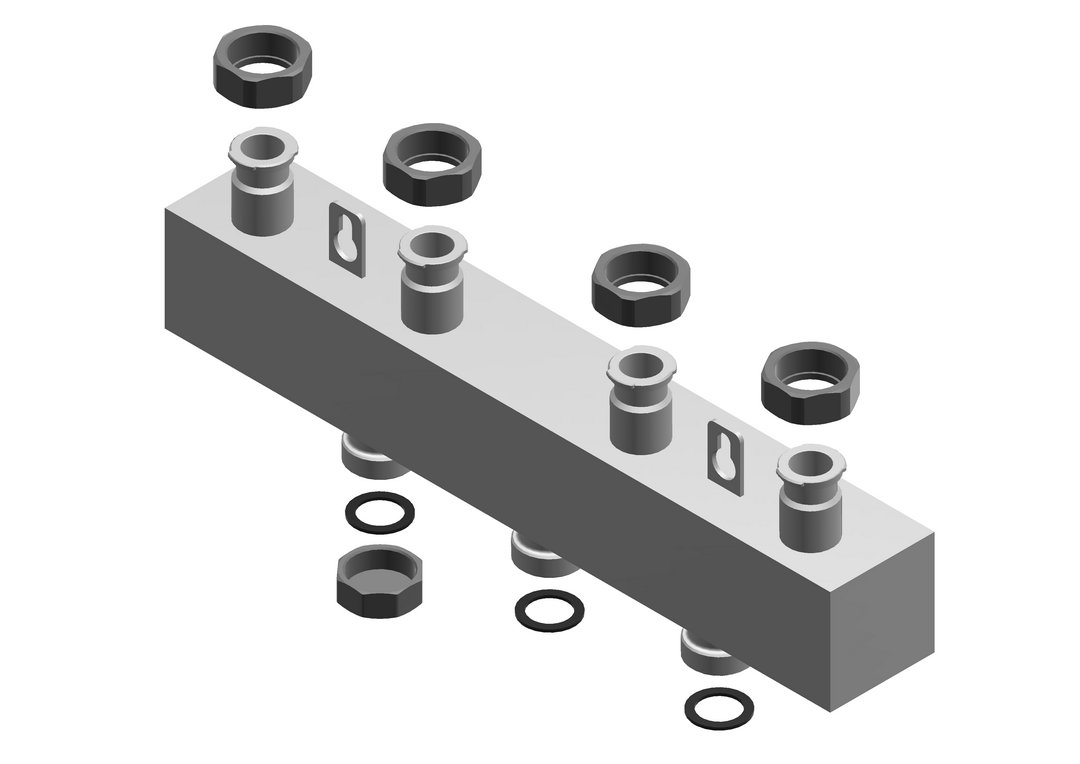 BOSCH Ersatzteil TTNR: 63015046 Heizkreisverteiler HKV 2 DN25 (V2) BOSCH Ersatzteil TTNR: 63015046 Heizkreisverteiler HKV 2 DN25 (V2)