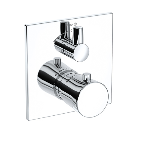 KLUDI AMBA Unterputz-Thermostatarmatur Feinbau-Set mit Absperrventil chrom 538850575 KLUDI AMBA Unterputz-Thermostatarmatur Feinbau-Set mit Absperrventil chrom 538850575