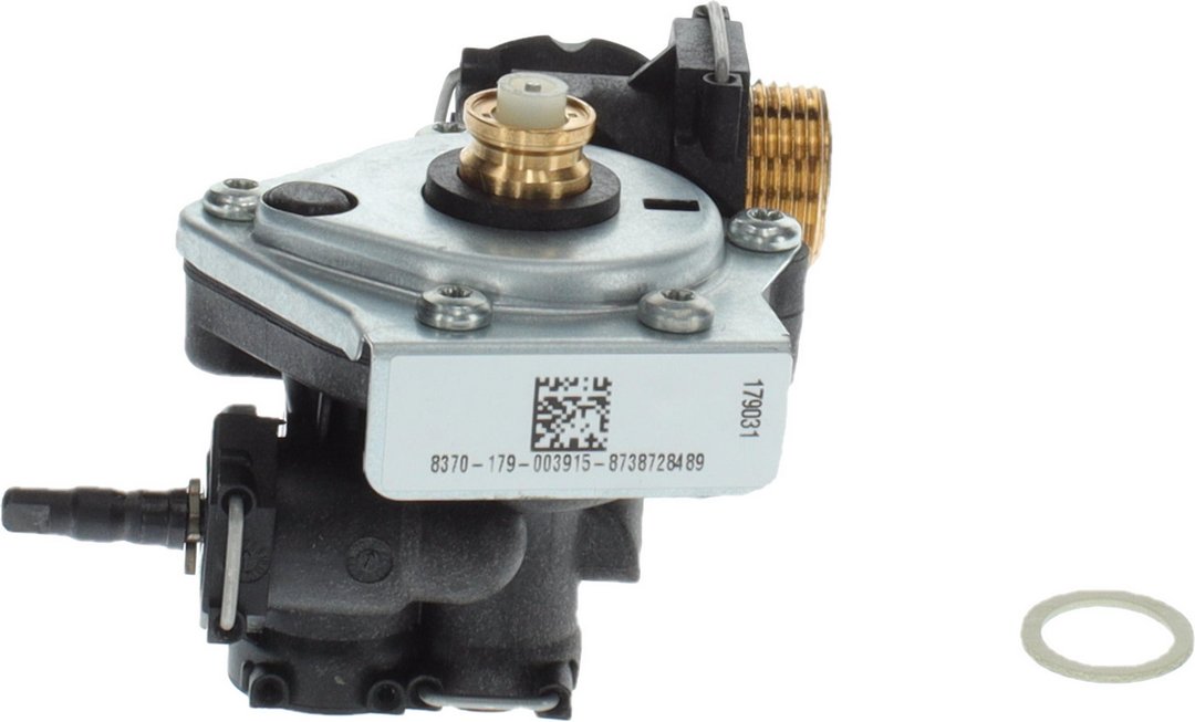BOSCH Ersatzteil TTNR: 8738728795 Wasserarmatur (schwarz) (Oval-Membran) BOSCH Ersatzteil TTNR: 8738728795 Wasserarmatur (schwarz) (Oval-Membran)