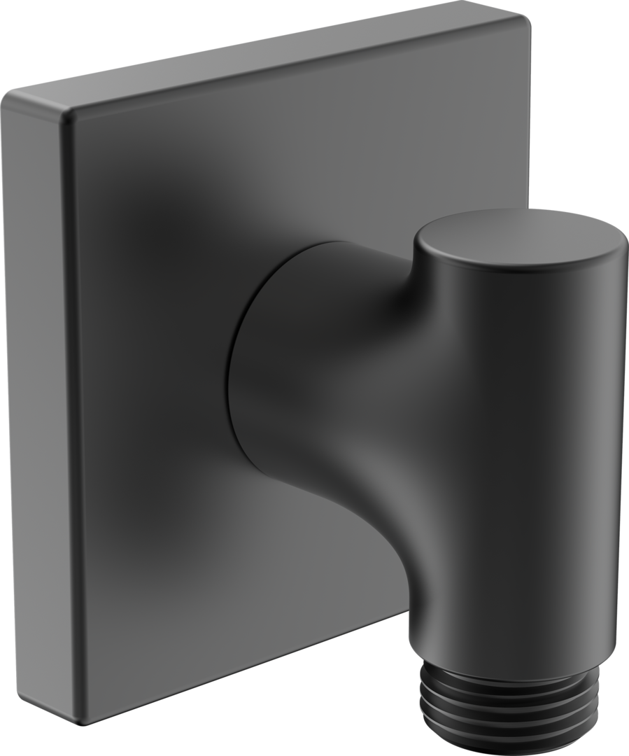 Hansa Wandanschlussbogen HANSA 2900 Ros. eckig Matt-Schwarz 290023-33 Hansa Wandanschlussbogen HANSA 2900 Ros. eckig Matt-Schwarz 290023-33