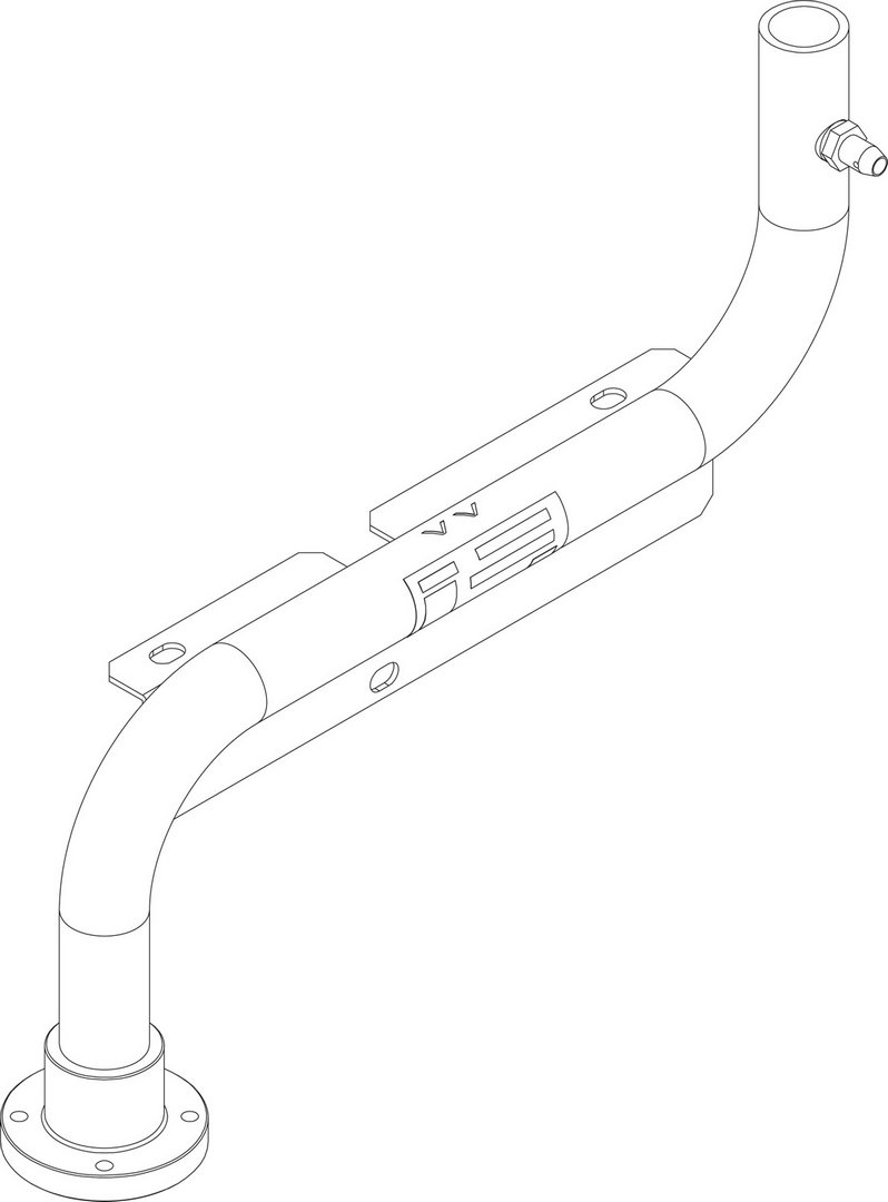 BOSCH Ersatzteil TTNR: 8738804936 Gasanschlussrohr VM CLA-1 75/100 everp BOSCH Ersatzteil TTNR: 8738804936 Gasanschlussrohr VM CLA-1 75/100 everp