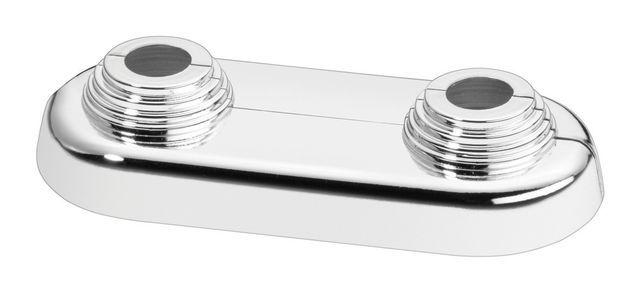 Flamco Design-Doppelrosette Flamcoach 10-22mm x Achsabstand 50mm Kst. verchr. F44234 Flamco Design-Doppelrosette Flamcoach 10-22mm x Achsabstand 50mm Kst. verchr. F44234