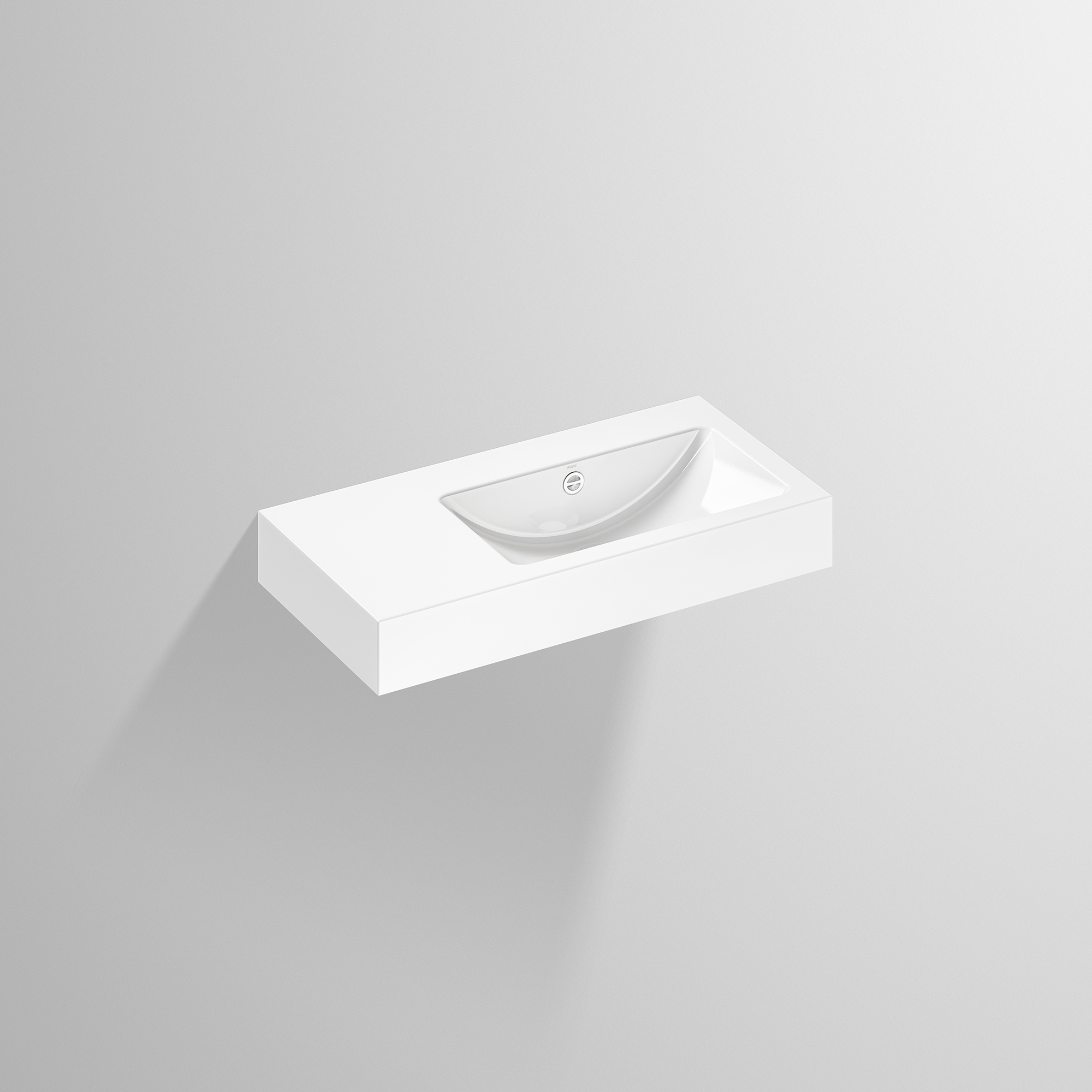 Alape Waschtisch PR800.R 4207300 Weiss 4207300000 Alape Waschtisch PR800.R 4207300 Weiss 4207300000