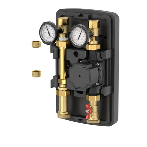 Flamco MeiFlamcoow Top S UC-M, DN25, 1" Pumpe WI Para 25-180/7-50, Zaehlerstr. M66911.36ZWI