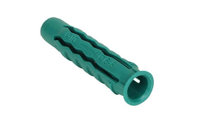 Walraven Universalduebel WUP PA6 gruen 10x50 mm universeller Kunststoffduebel 61007210