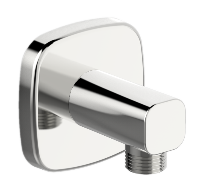 Hansa Wandanschlussb. soft edge HANSALIVING 5118 Ros. soft edge G1/2 DN15 chr 51180183