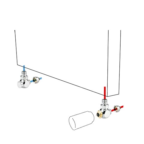 Jaga Anschlusssatz 36 AS,Therm.-Ventil, silber kleiner KV-W., (Eck) Anschluss zur Wand CODE.RW2.AS.1 Jaga Anschlusssatz 36 AS,Therm.-Ventil, silber kleiner KV-W., (Eck) Anschluss zur Wand CODE.RW2.AS.1