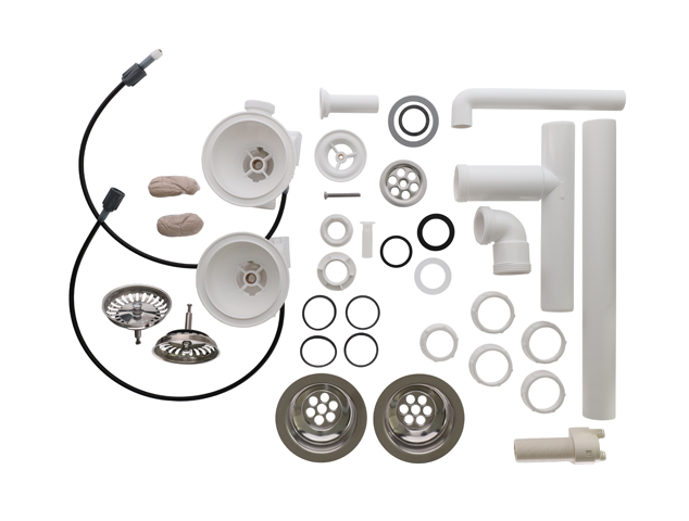 Villeroy Boch Ablaufgarnitur Zubehoer 823210 300x300x100mm Rund 82321000