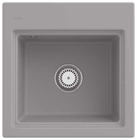 Villeroy Boch Einbauspuele SuBadewanneay Style 50 S 335501 500x510mm Rechteck Fossil CeramicPlus 335501KD