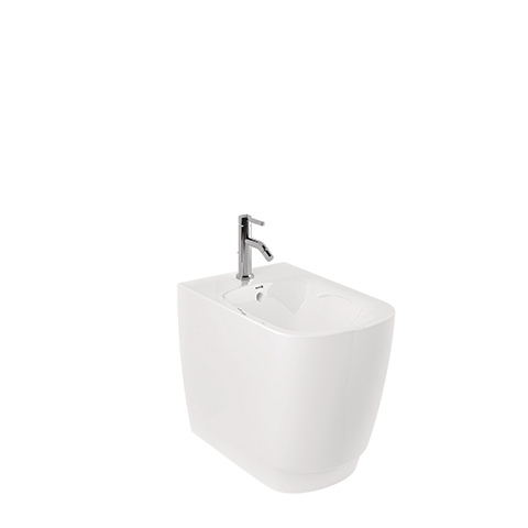 KLUDI RESA S Stand-Bidet, 55 cm verdeckte Befestigungen Weiss glaenzend 27BIB0143