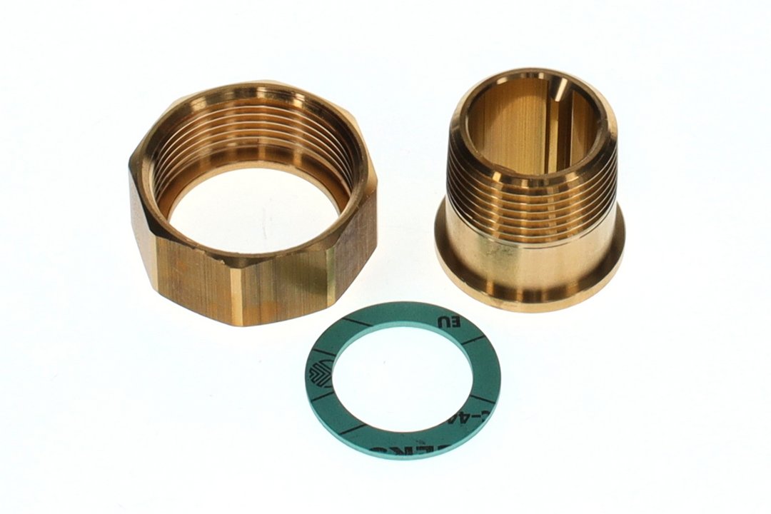 BOSCH Ersatzteil TTNR: 5354990 Anschluss fuer Heizungsruecklauf R1" kompl BOSCH Ersatzteil TTNR: 5354990 Anschluss fuer Heizungsruecklauf R1" kompl