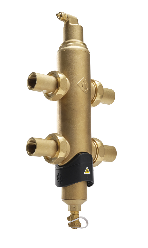 Spirotech Hydraulische Weiche SpiroCross AX-J mit Magnet 1 1/2" IG, 10 bar, 110 Grad AX150J