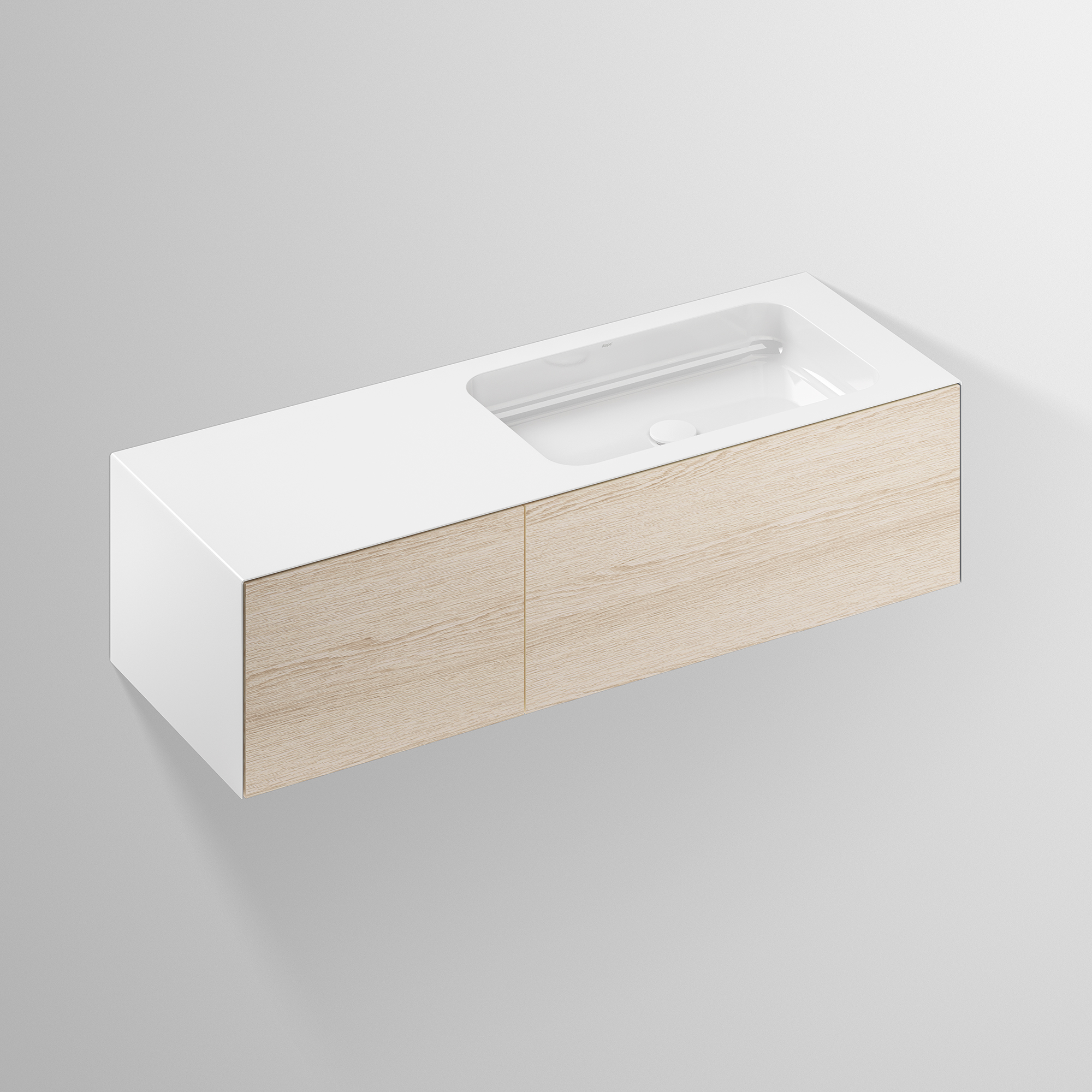 Alape Waschplatz Folio10 Eiche gebuerstet 5159516000 Alape Waschplatz Folio10 Eiche gebuerstet 5159516000