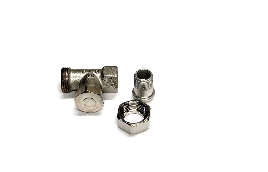 WINDHAGER HK-VERSCHR.3/8"DG-FORM A.Nr. 1 HK-Verschraubung 3/8" vernickelt GWX, MI 000836