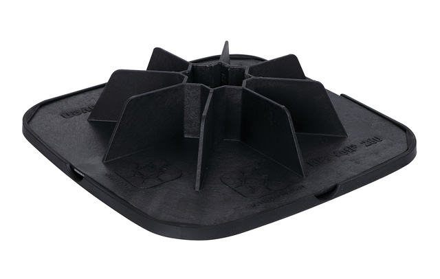 Walraven Montagefuss +Antivibrationsmatte Yeti 280 vertikal fuer 41 x 41 67685280 Walraven Montagefuss +Antivibrationsmatte Yeti 280 vertikal fuer 41 x 41 67685280