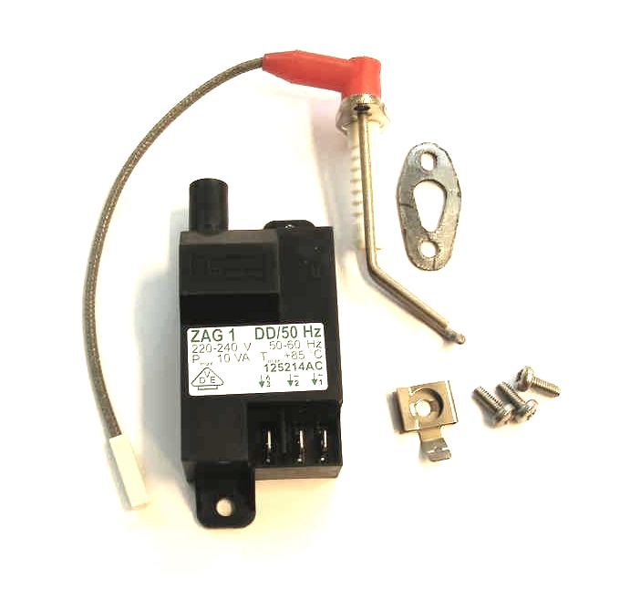 WINDHAGER ZueNDTRAFO ION-ELEK.MW+15-35 Zuendtrafo mit Zuend-/Ionisationselektrode 003475