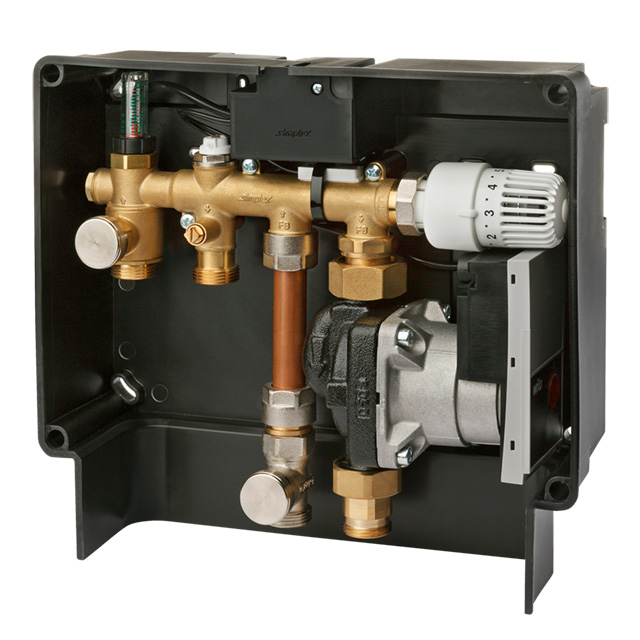 Flamco System-Regelbox KOMPAKT G3/4a Eurok. MS, Kst., Flamcoiesenrahmen F11852 Flamco System-Regelbox KOMPAKT G3/4a Eurok. MS, Kst., Flamcoiesenrahmen F11852