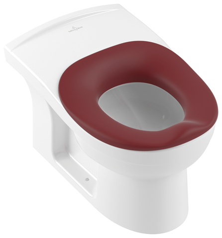 Villeroy Boch Kleinkinder Schaumstoff-Sitzring O.novo Kids 291x310x62mm Oval Cherry Red 8M1461P4 Villeroy Boch Kleinkinder Schaumstoff-Sitzring O.novo Kids 291x310x62mm Oval Cherry Red 8M1461P4