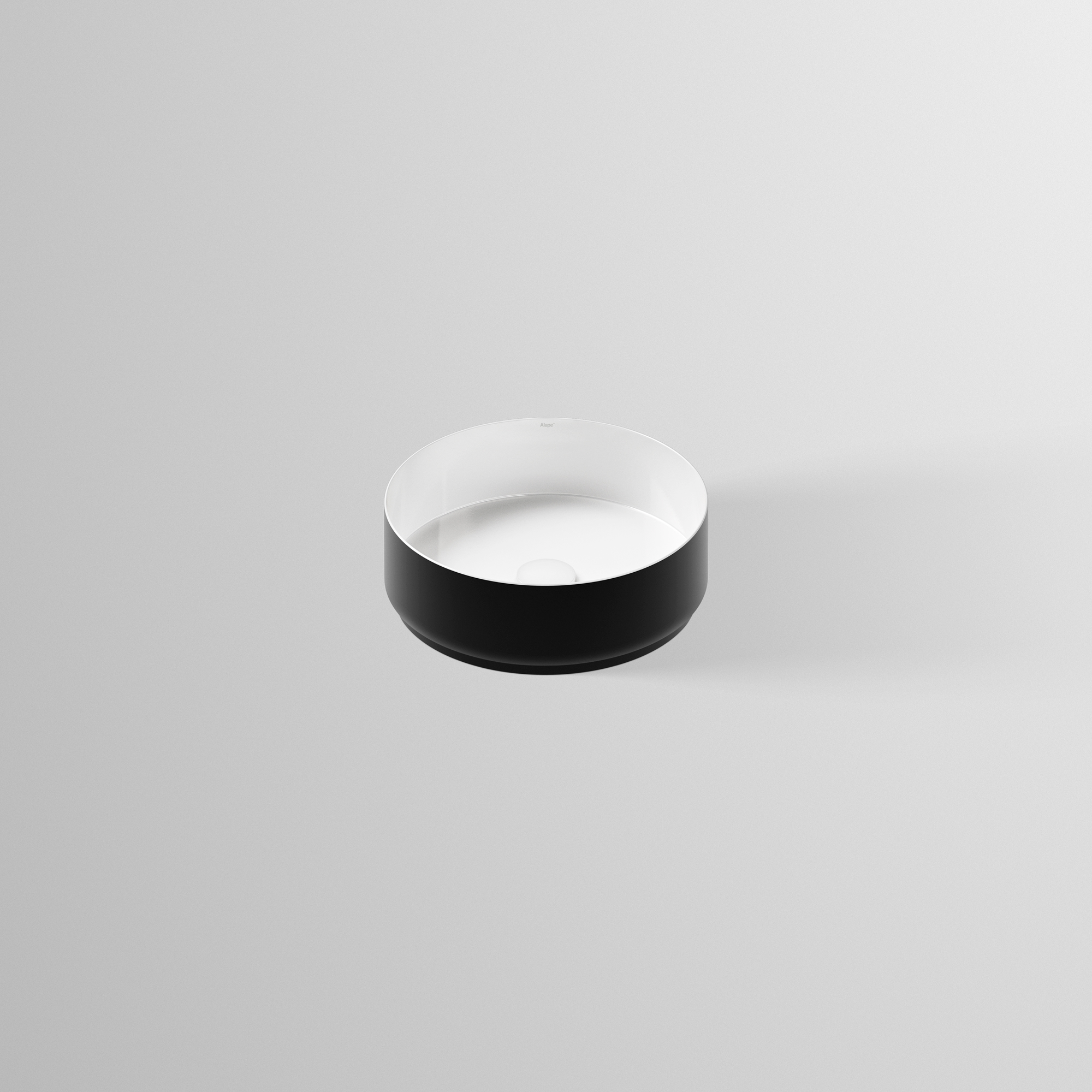 Alape Aufsatzbecken KE400 3222000 Bicolor s/w 3222000180
