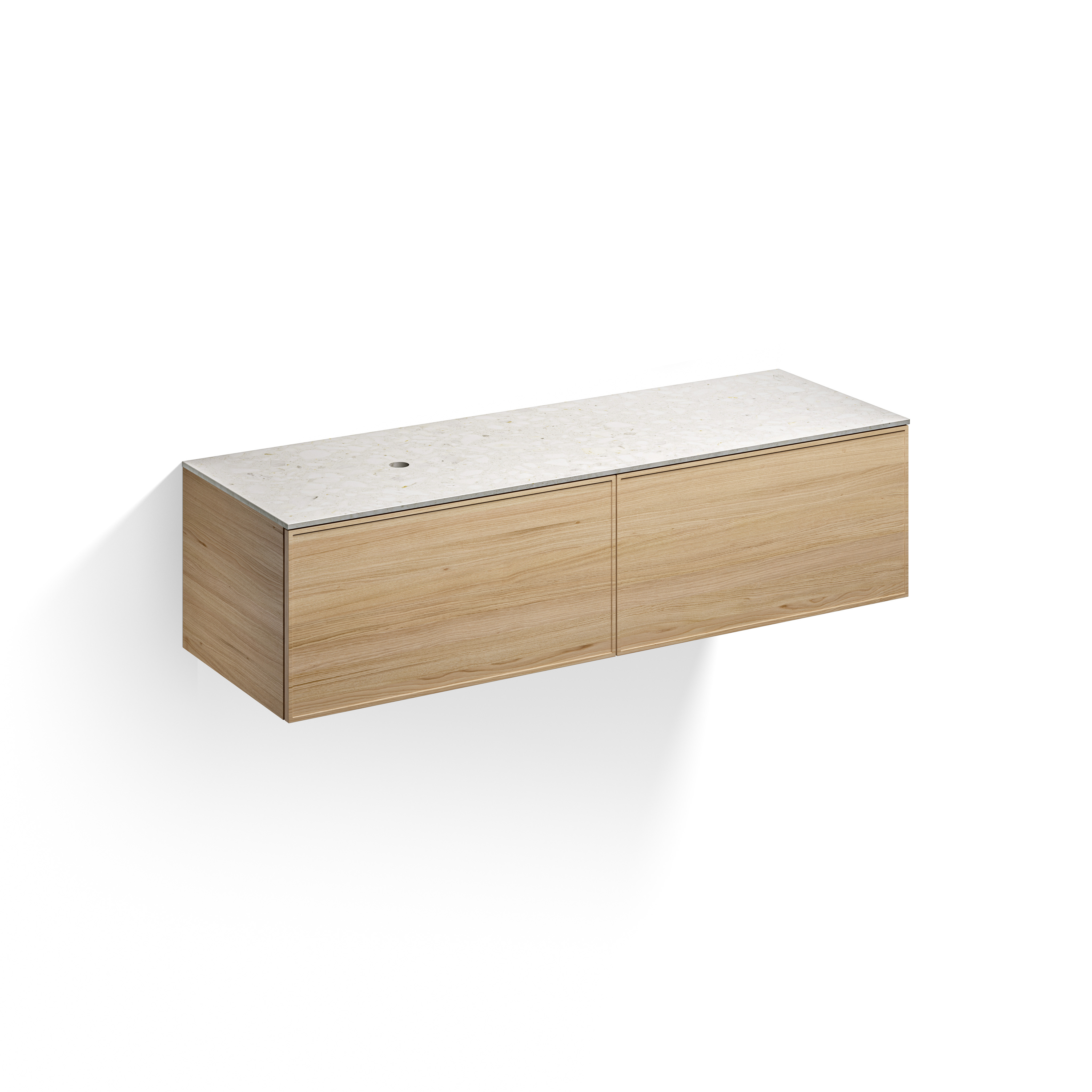 Alape Moebelmodul Arkta 6020137 1600x400 Neolith Silk/Eiche 6020137555