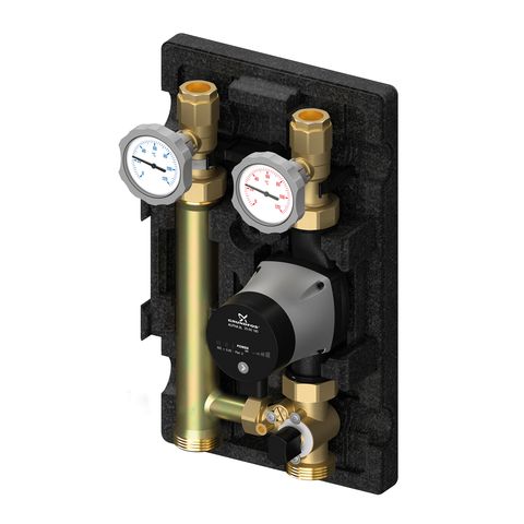 Flamco Pumpengruppe MK 1 1/4", Grundfos Alpha2 32-60 M66832.30