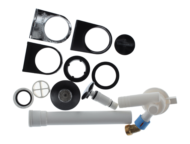 Villeroy Boch Wasserzulauf Zubehoer 215x305x120mm Black Matt UPCON0138-33 Villeroy Boch Wasserzulauf Zubehoer 215x305x120mm Black Matt UPCON0138-33