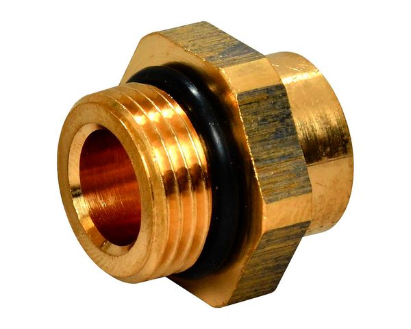 Flamco Rotguss-Adapter DN 08 AG G3/8 auf IG G1/4 M1204003 Flamco Rotguss-Adapter DN 08 AG G3/8 auf IG G1/4 M1204003