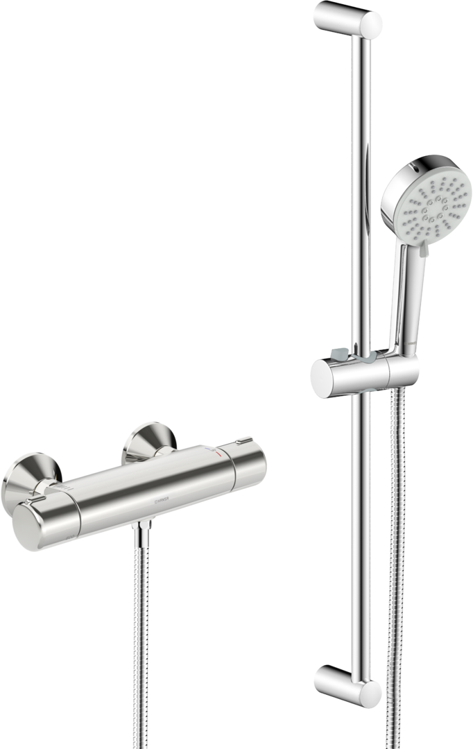 Hansa Brausebatt. m. Brausegarnitur HANSABASIC 5515 3-strahlig DN15 chr 55150131