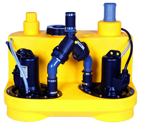 Jung Pumpen FaeKALIENHEBEANLAGE COMPLI 1008/2 M 400 V MIT MULTICUT SCHNEIDSYSTEM JP50114